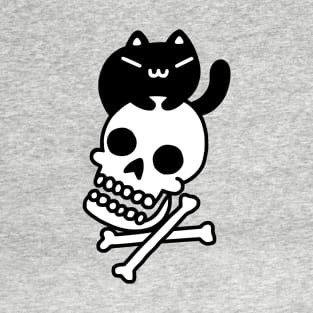 Cat And Crossbones T-Shirt